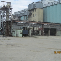 ООО "Волгоградский элеватор", г. Волгоград, 2015г. Устройство приема зерна из автотранспорта на четыре проезда